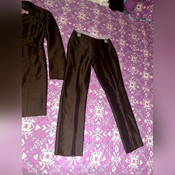 Ann Taylor 3Pc Pants/Long Jacket & Crop Bustier set. - Picture 2 of 16